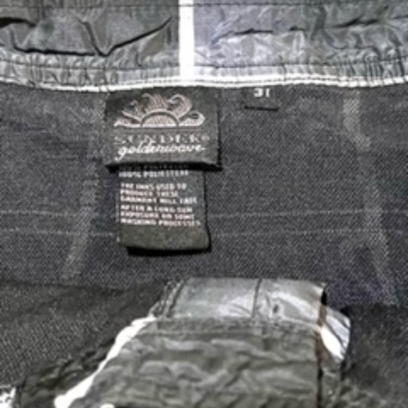 SUNDEK Black Plaid Swim Short - Picture 2 of 3